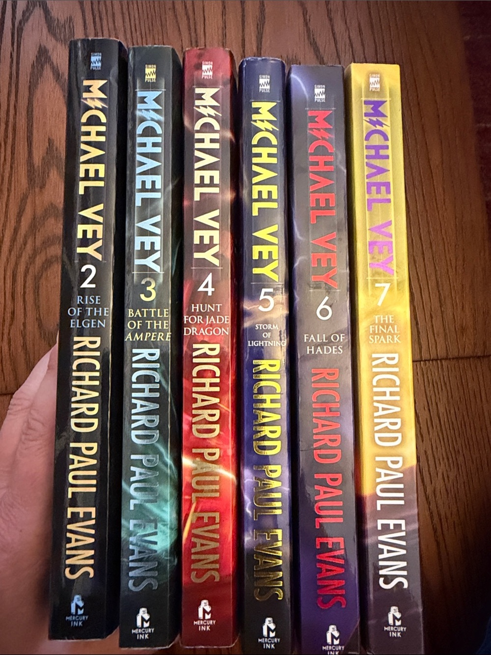 Michael Vey 6 book series Sci-Fi